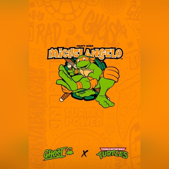 Ghost Lifestyle "Ghost X TMNT" (MICHAELAGELO) Tee - Picture 9 of 11